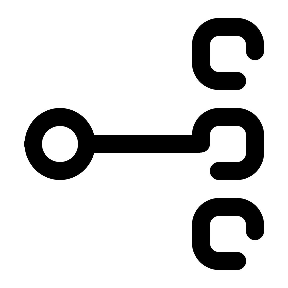 pulsar line style unicast icon