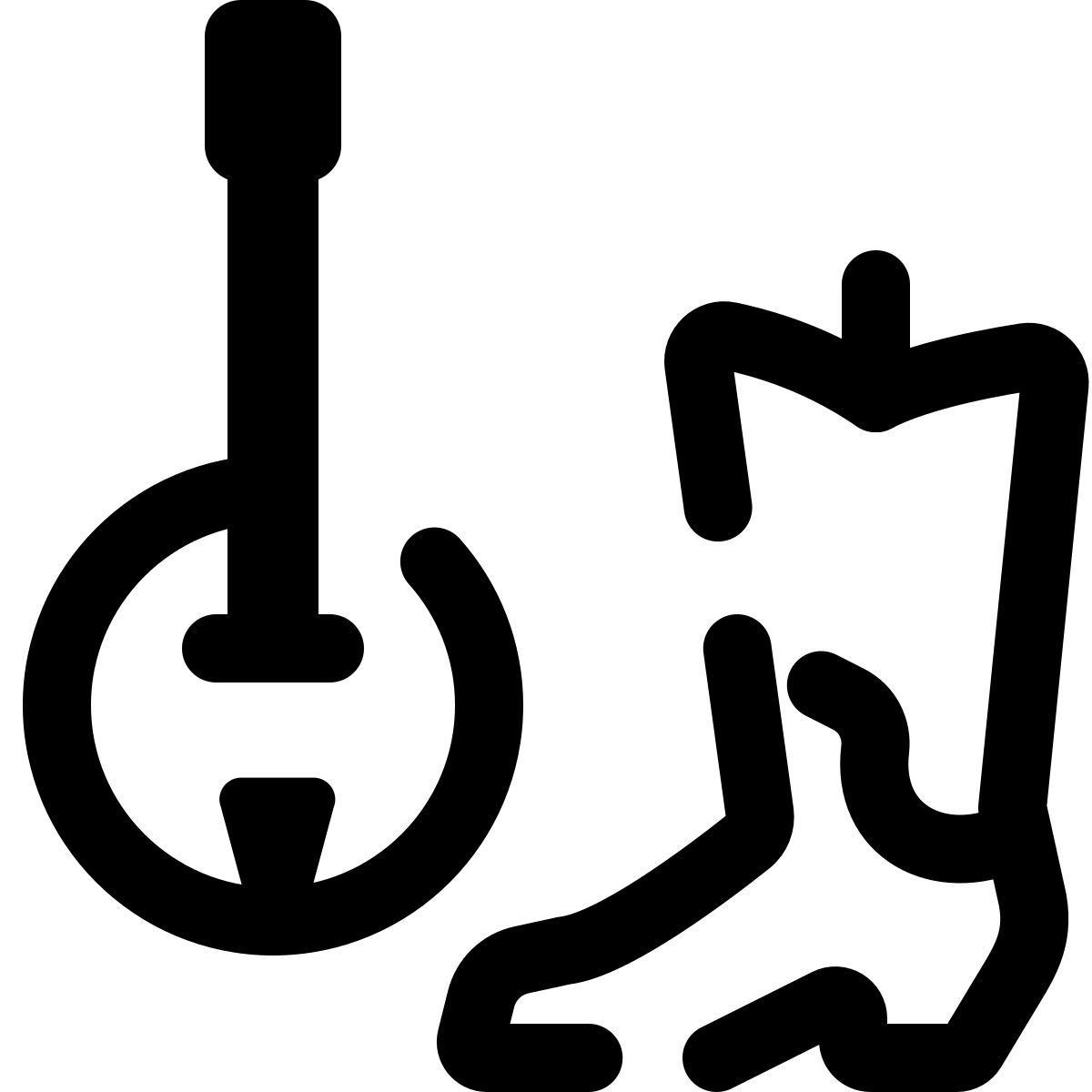 pulsar line style 美国音乐 icon