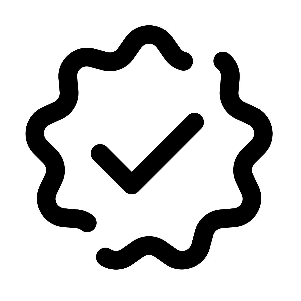 pulsar line style verificado icon