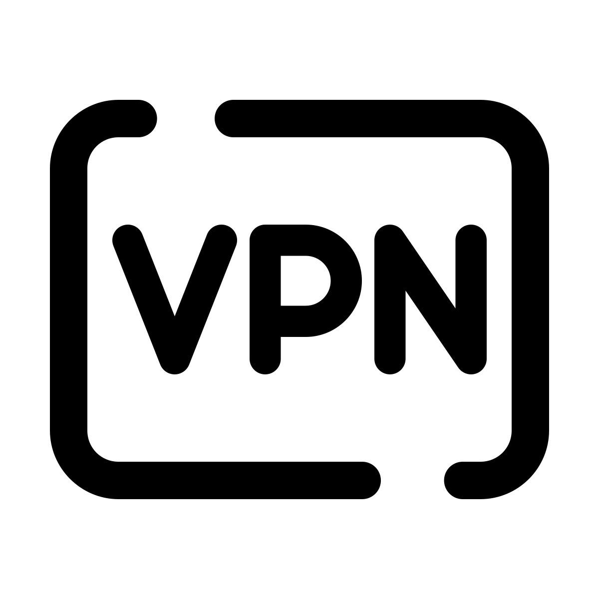 pulsar line style vpn 상태 표시줄 아이콘 icon