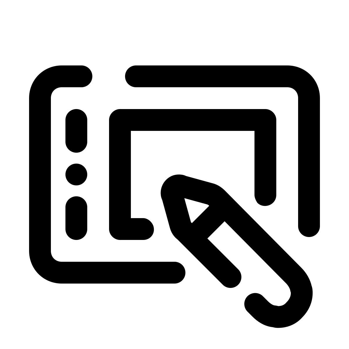 pulsar line style tableta wacom icon