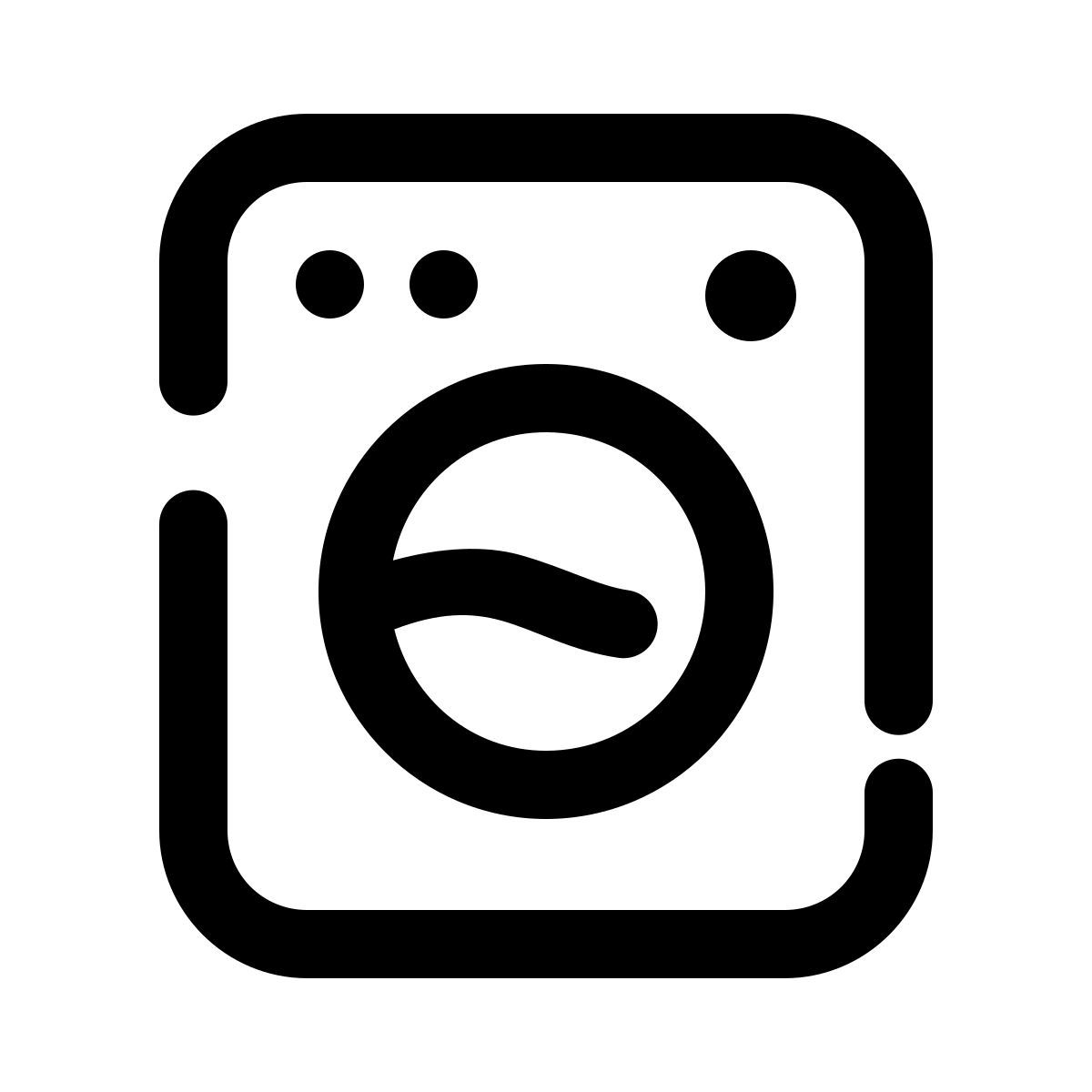 pulsar line style 洗衣机 icon