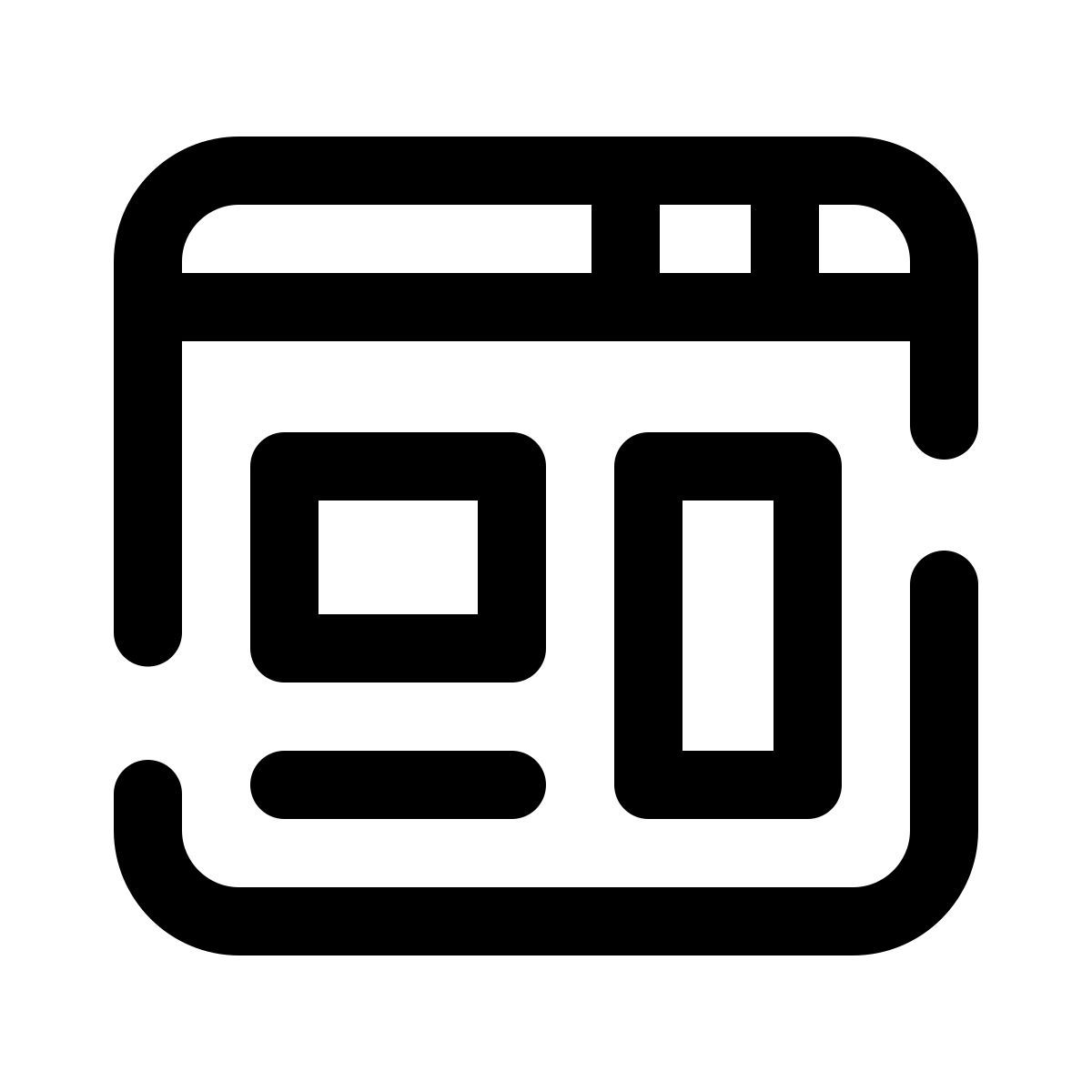 pulsar line style web icon