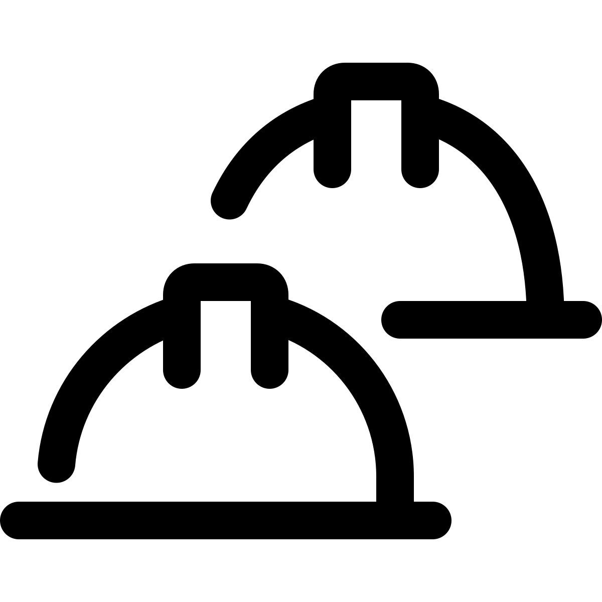 pulsar line style 男性工人 icon