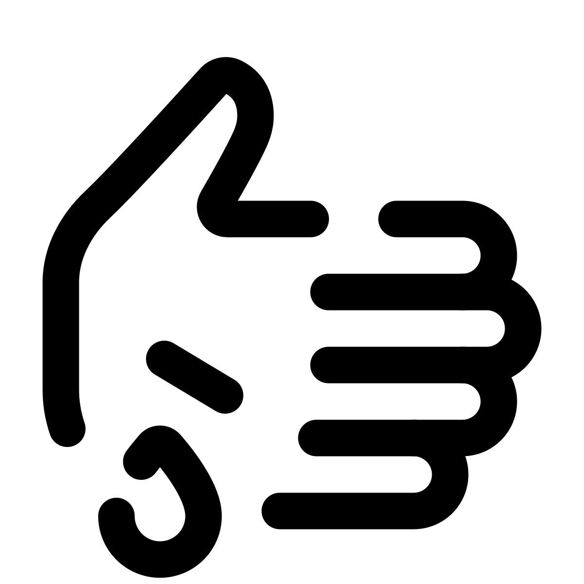 pulsar line style wound icon