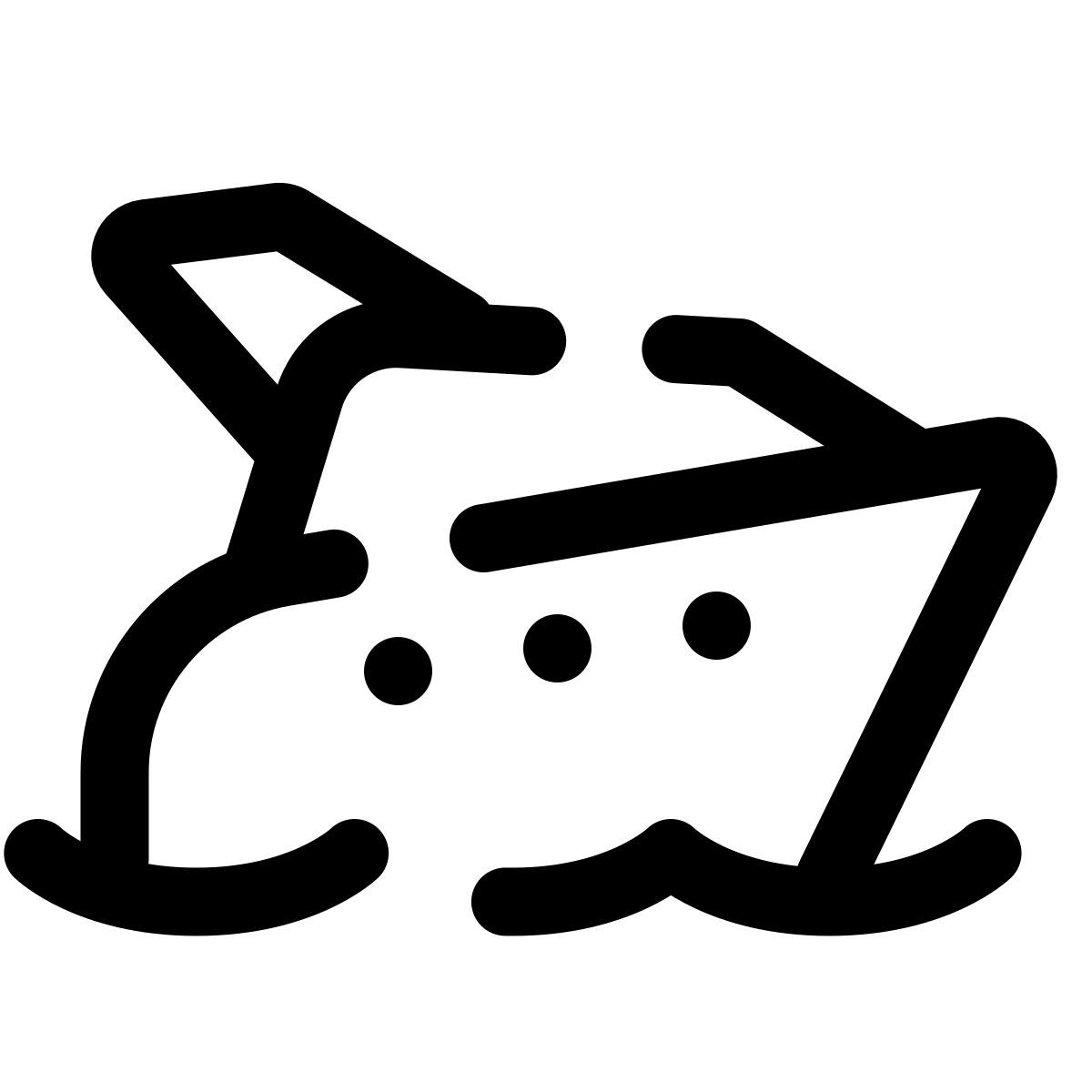 pulsar line style crucero icon