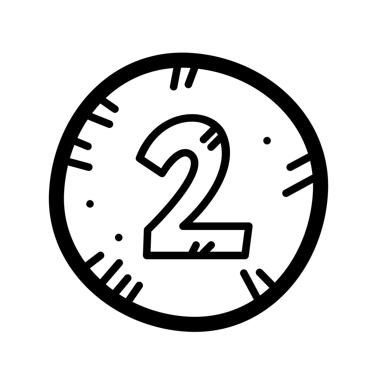quill style 2 circled icon