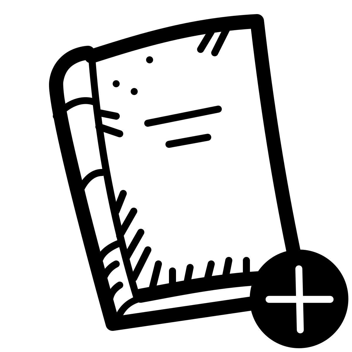 quill style añadir libro icon
