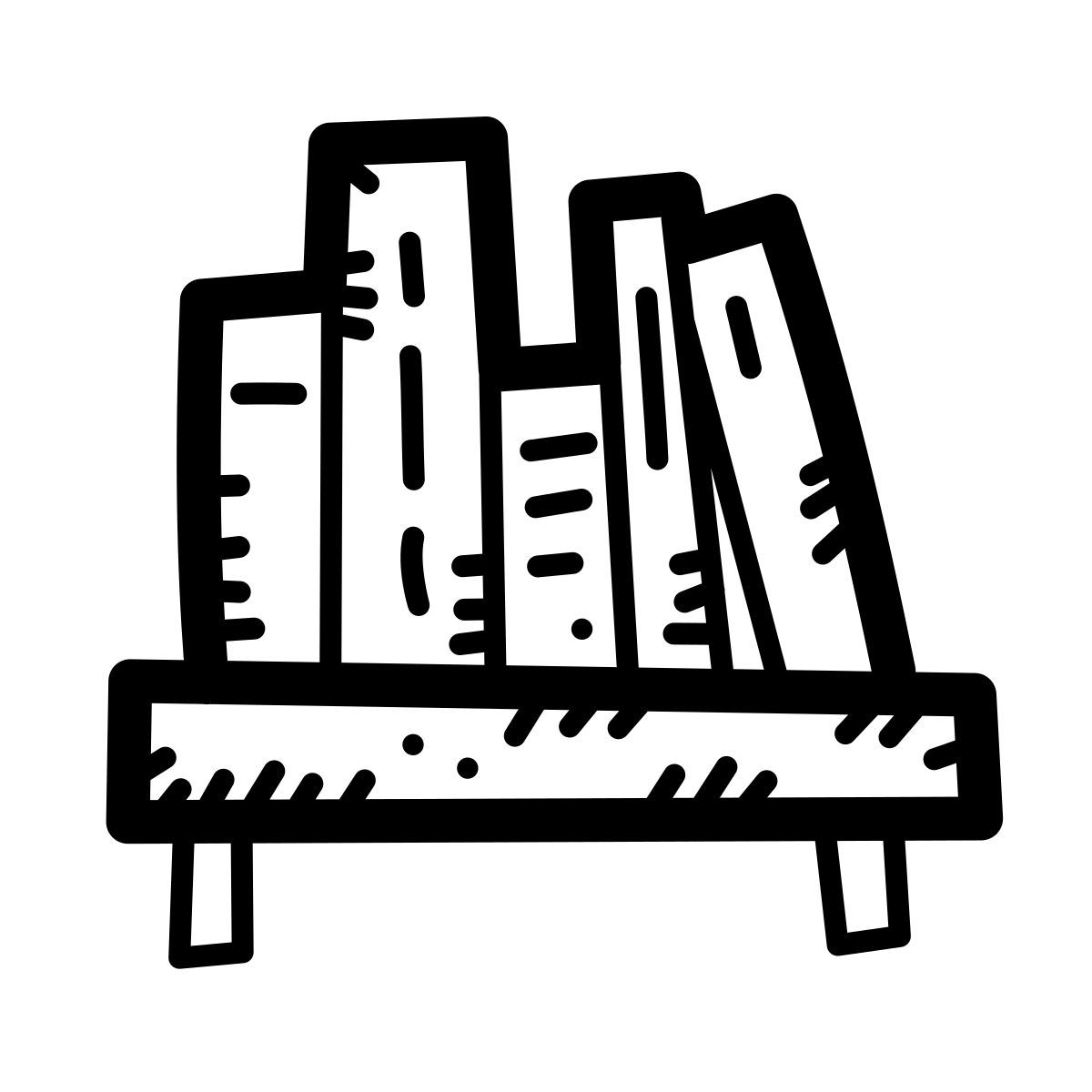 quill style 책 선반 icon