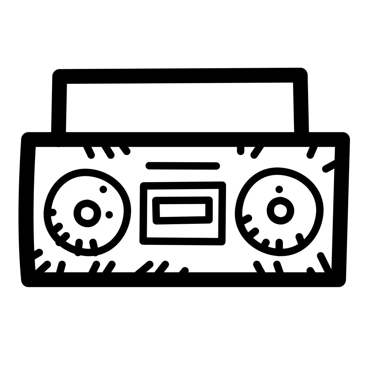 quill style stereo portatile icon