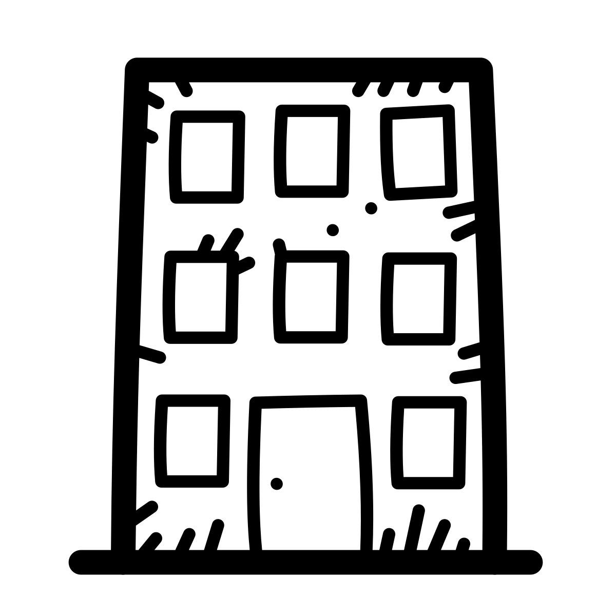 quill style grattacielo icon