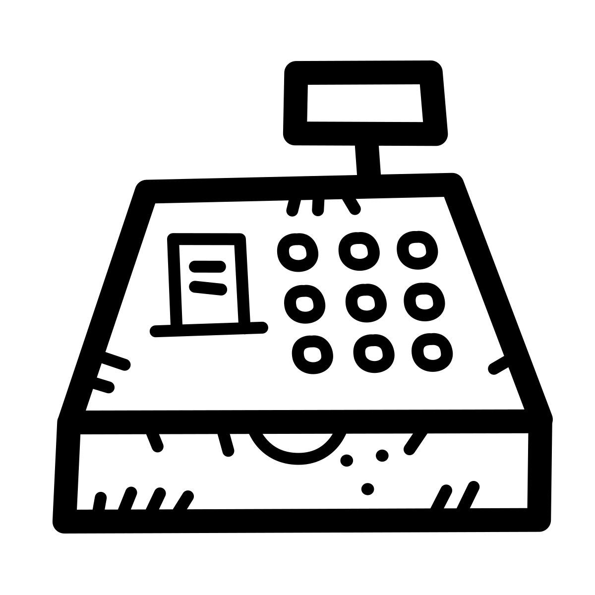 quill style registratore di cassa icon