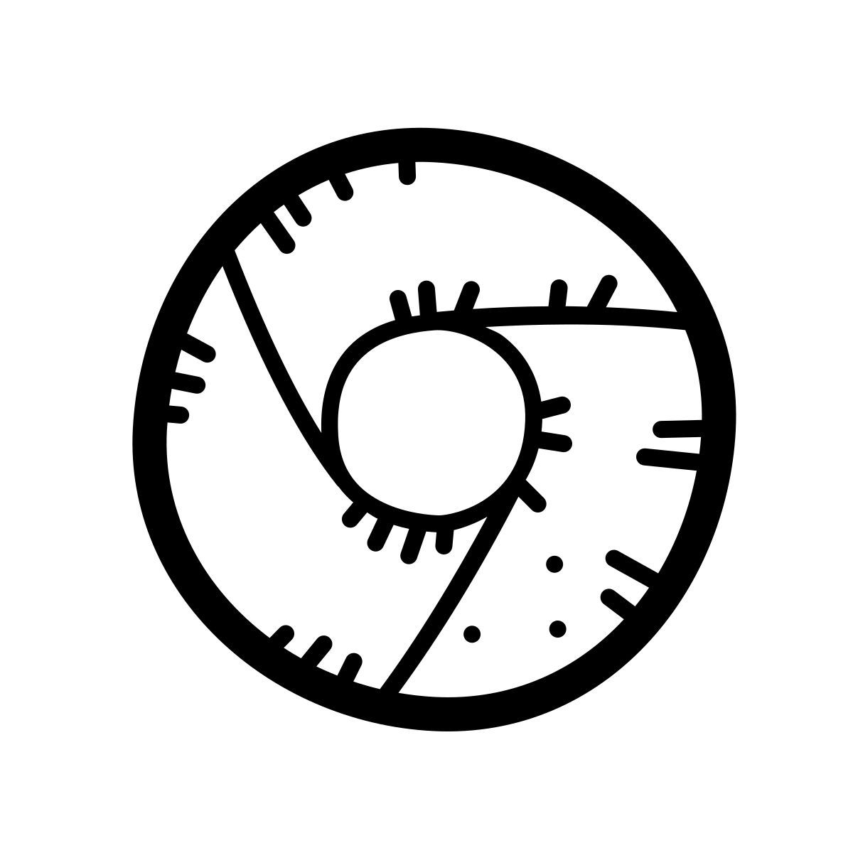 quill style chrome icon