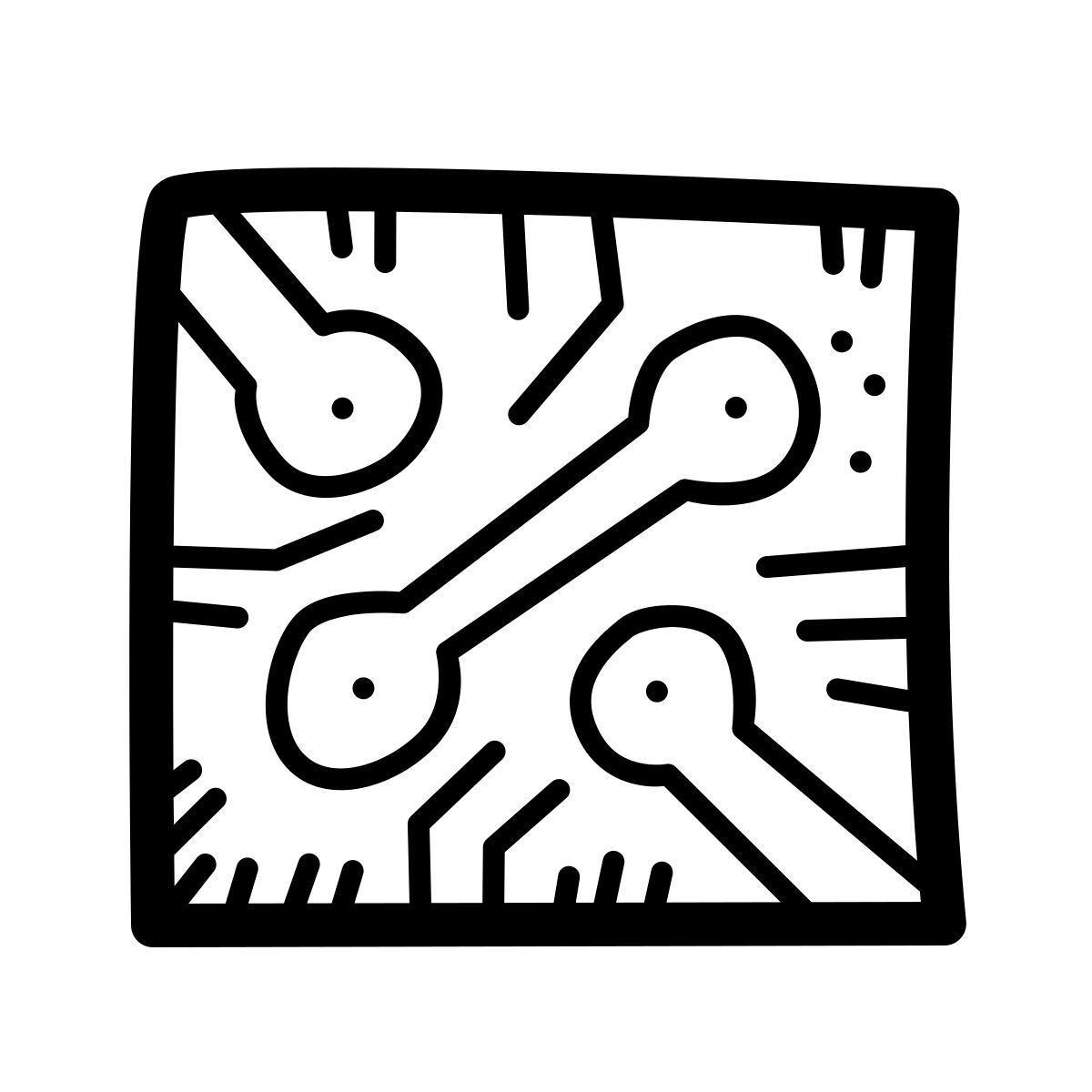 quill style circuito icon