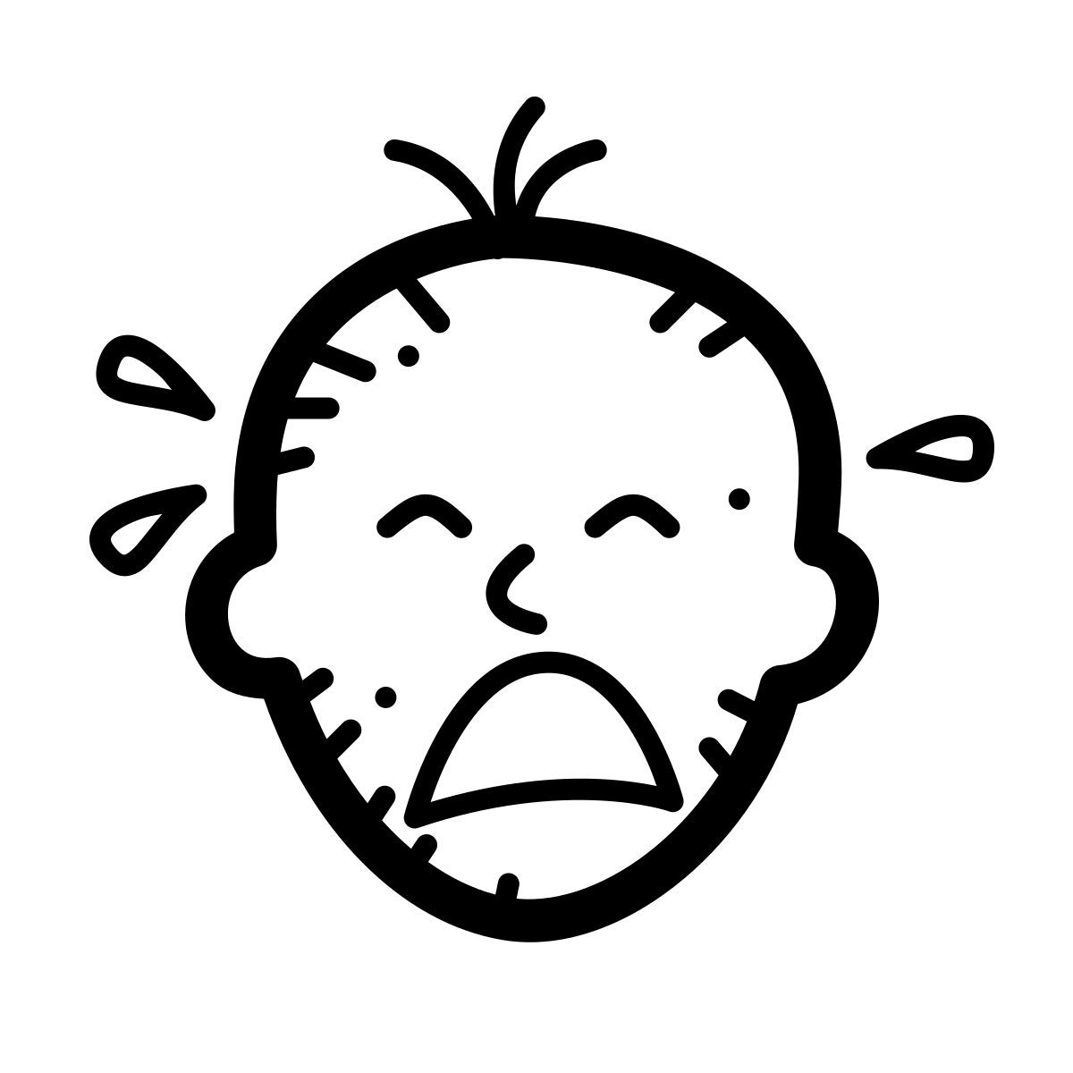 quill style 哭泣的婴儿 icon