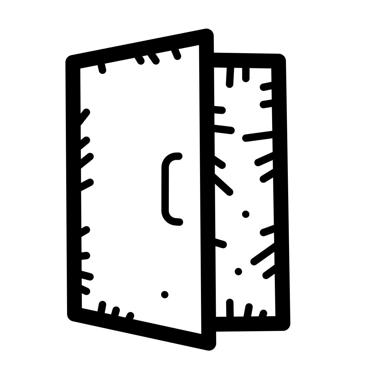 quill style puerta abierta icon