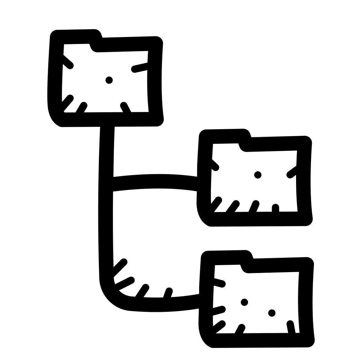 quill style arborescence des dossiers icon