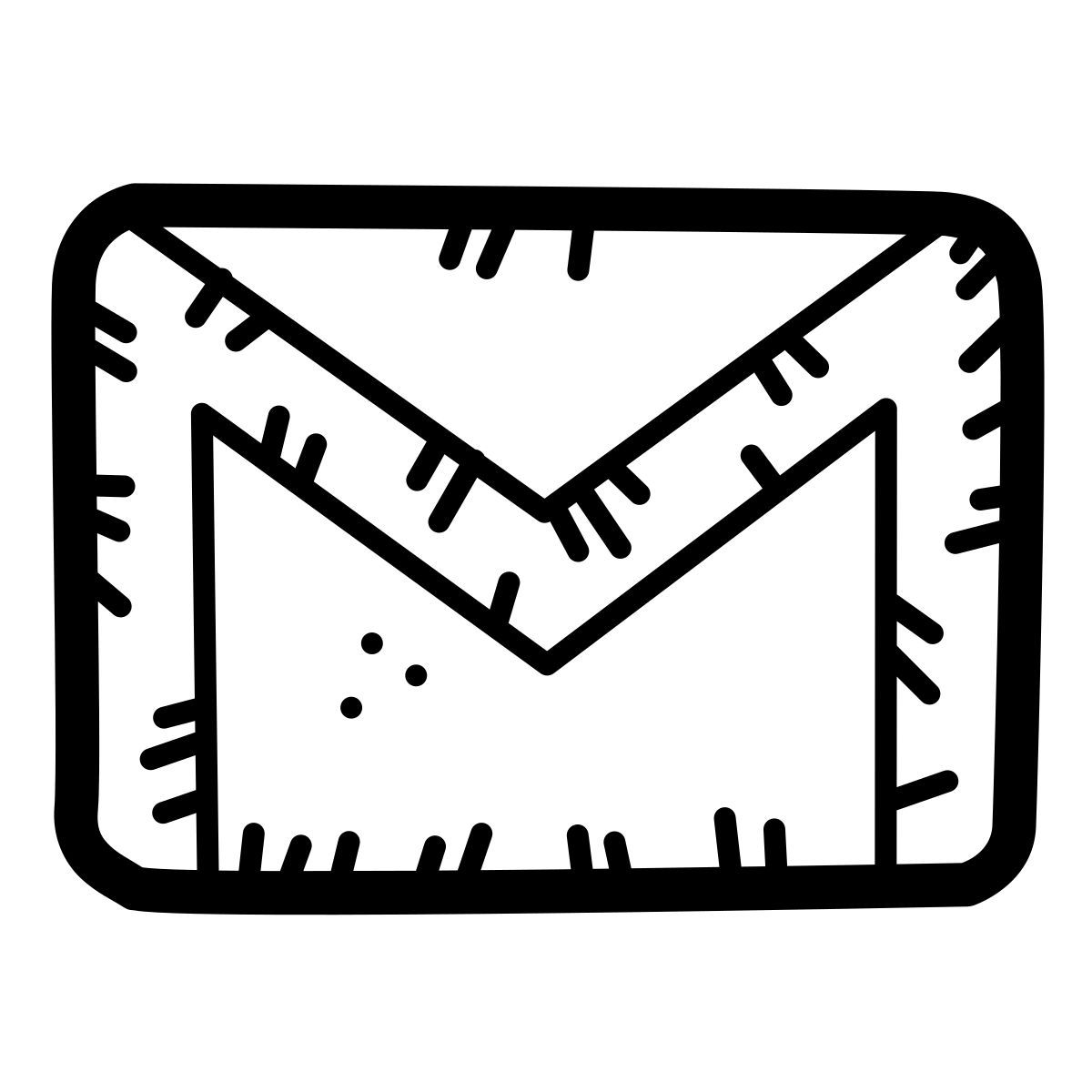 quill style gmail icon