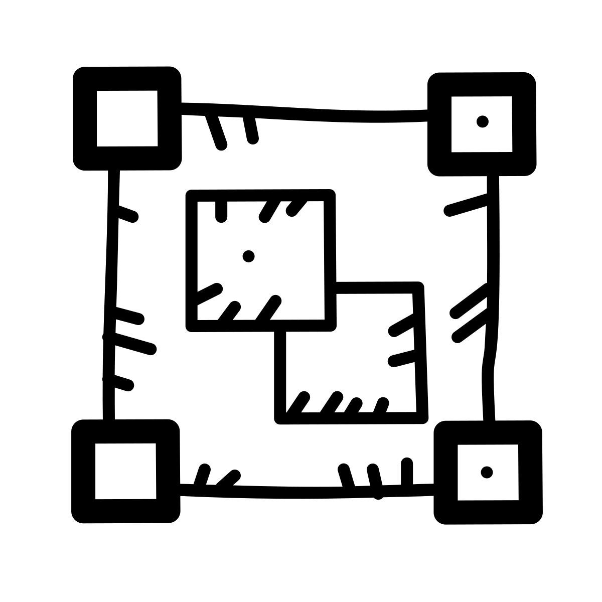 quill style agrupar objetos icon