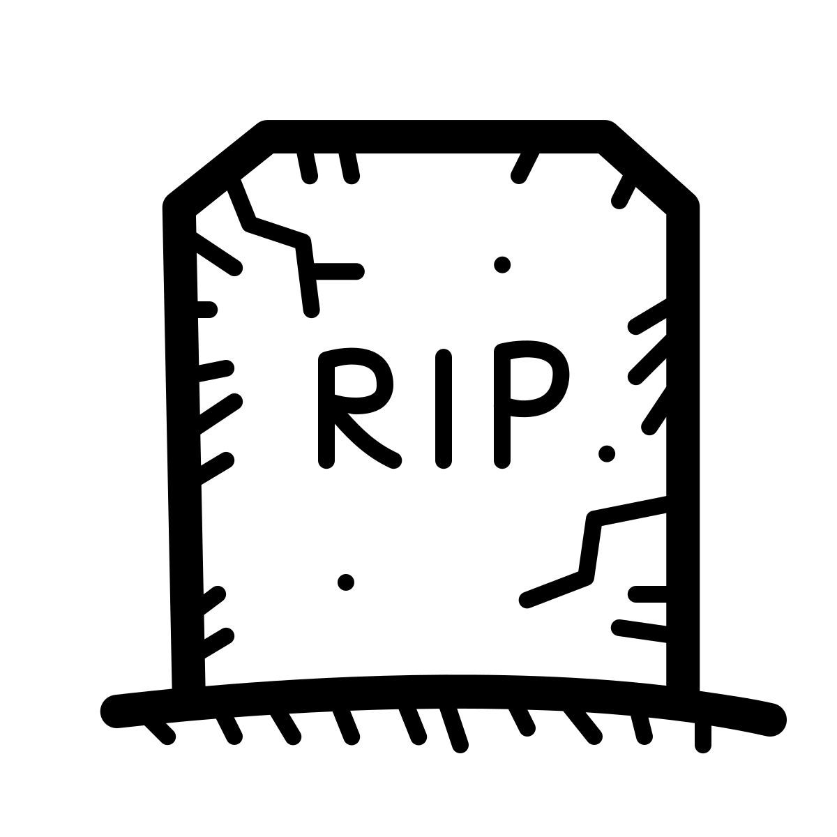 quill style 墓石 icon