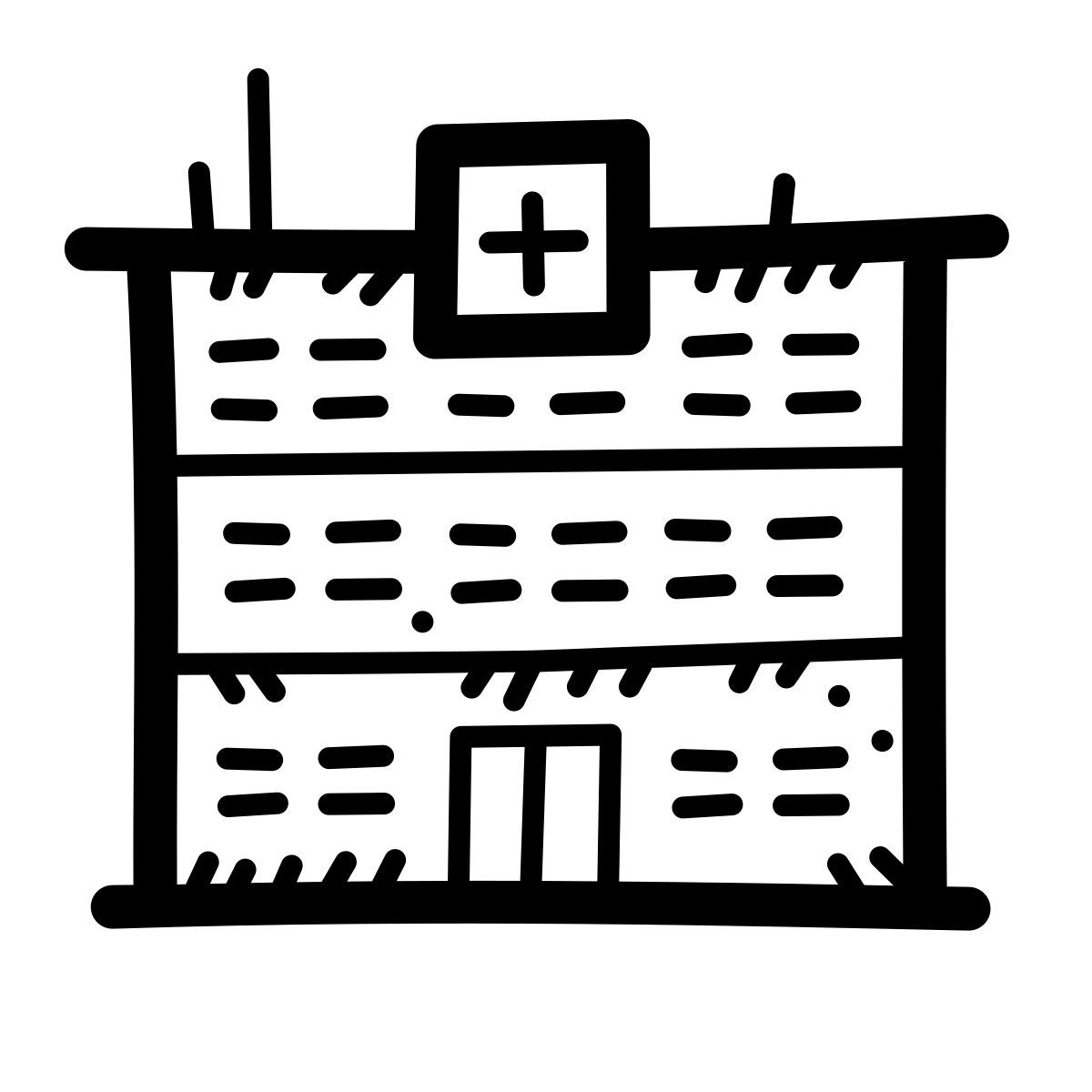 quill style first aid icon
