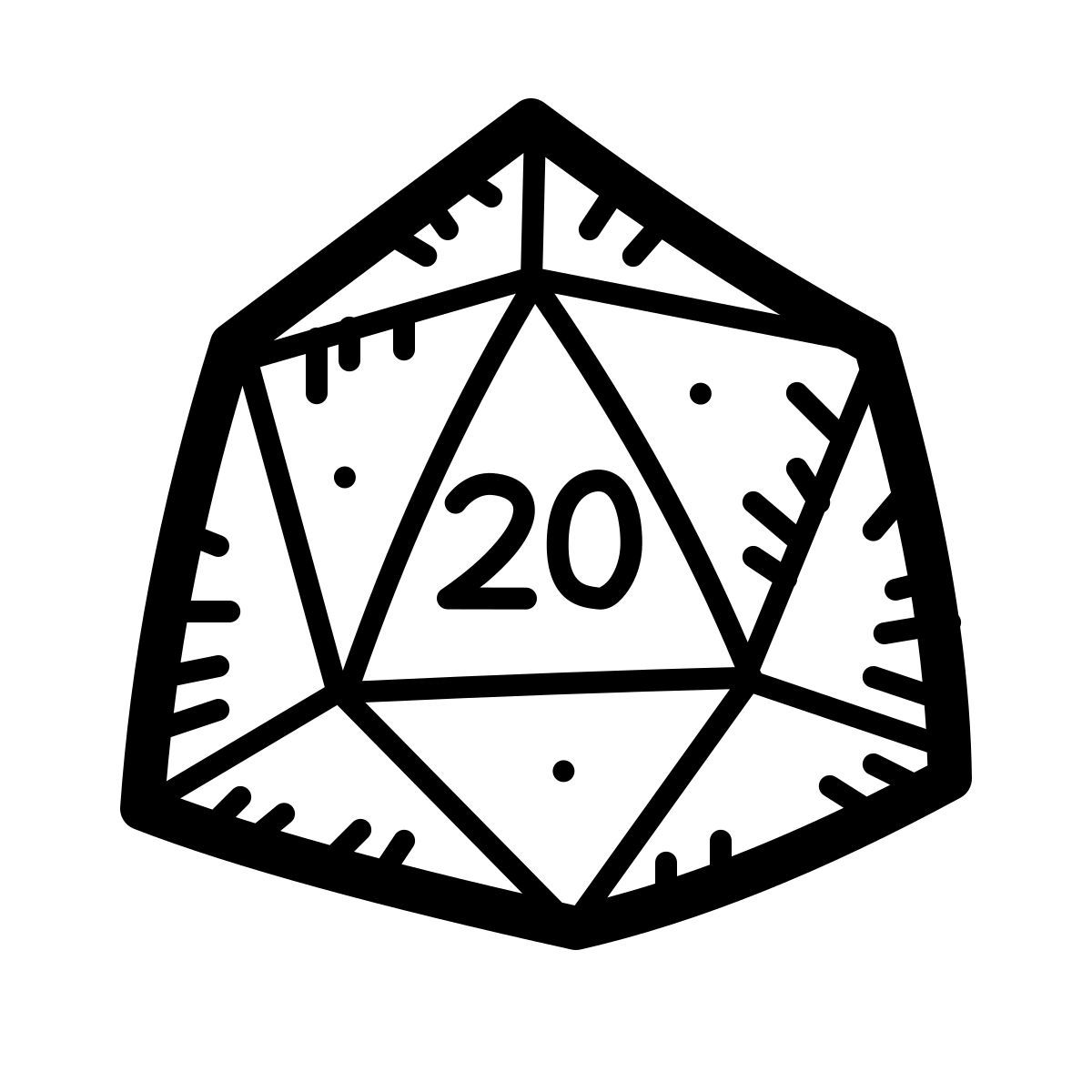 quill style 二十面体 icon