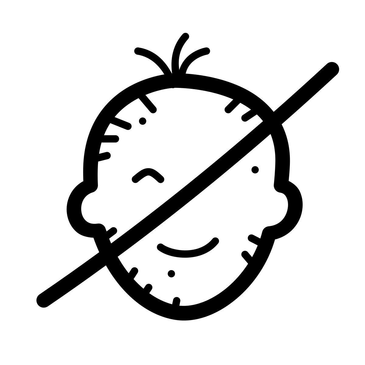 quill style mantener alejado de los niños icon