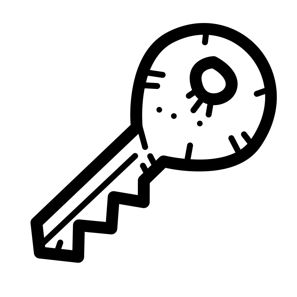 quill style key icon