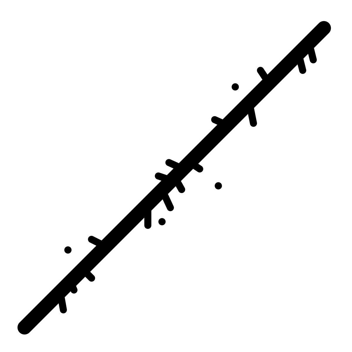 quill style línea icon