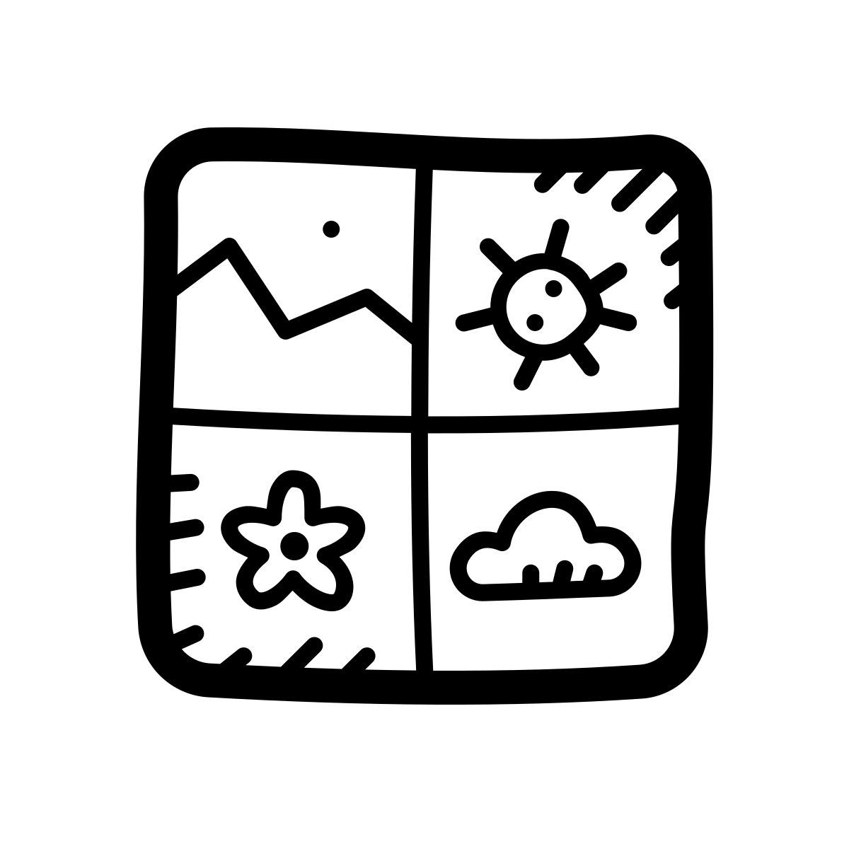 quill style iconos medianos icon