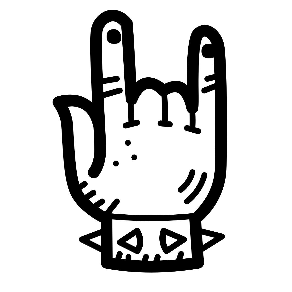 quill style música metal icon