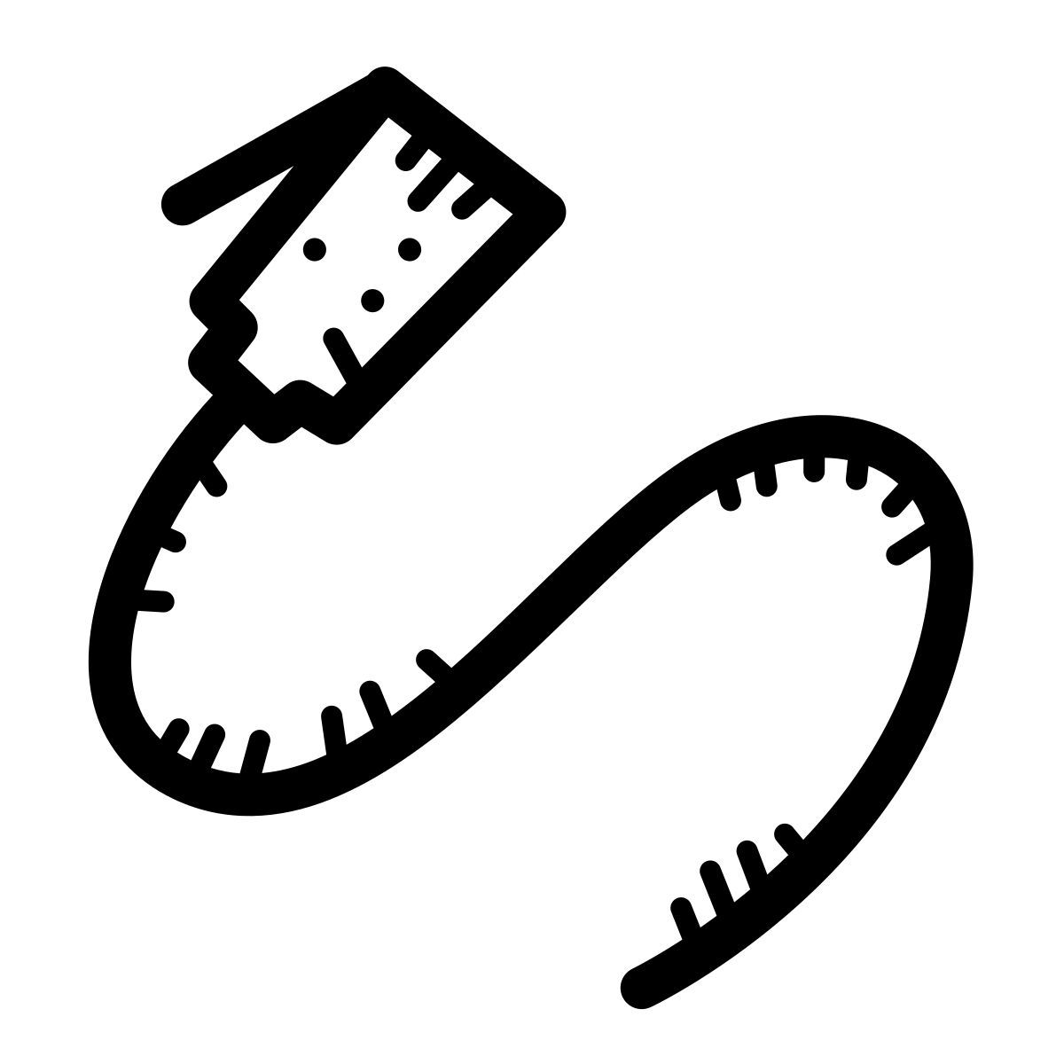 quill style network cable icon