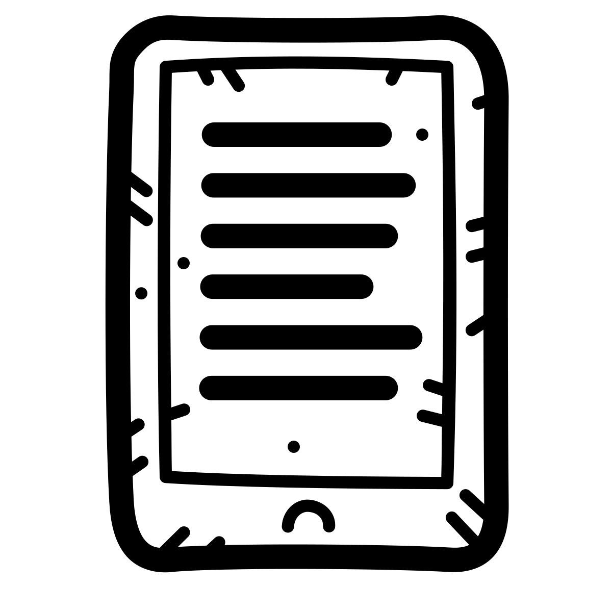 quill style lector de libros icon