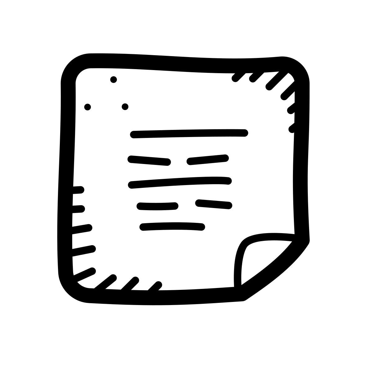quill style note icon
