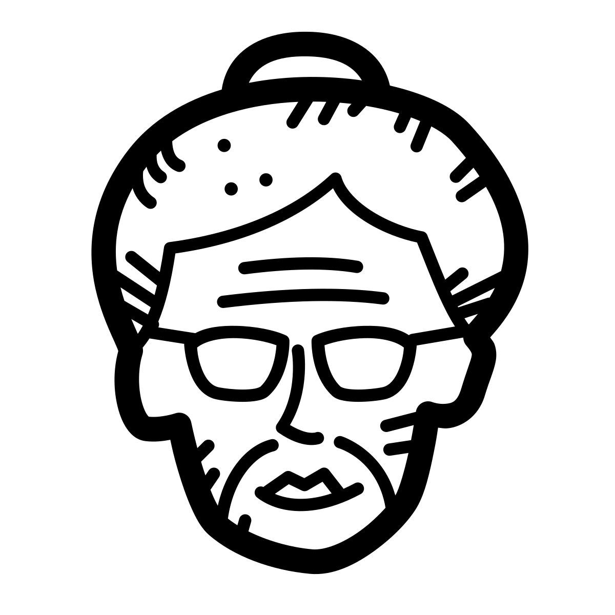 quill style 老奶奶 icon