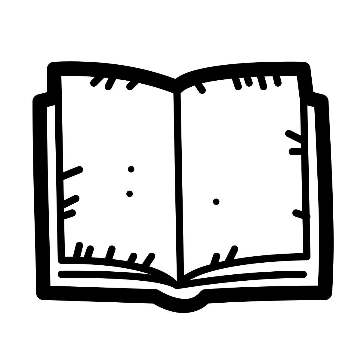 quill style 翻开的书 icon