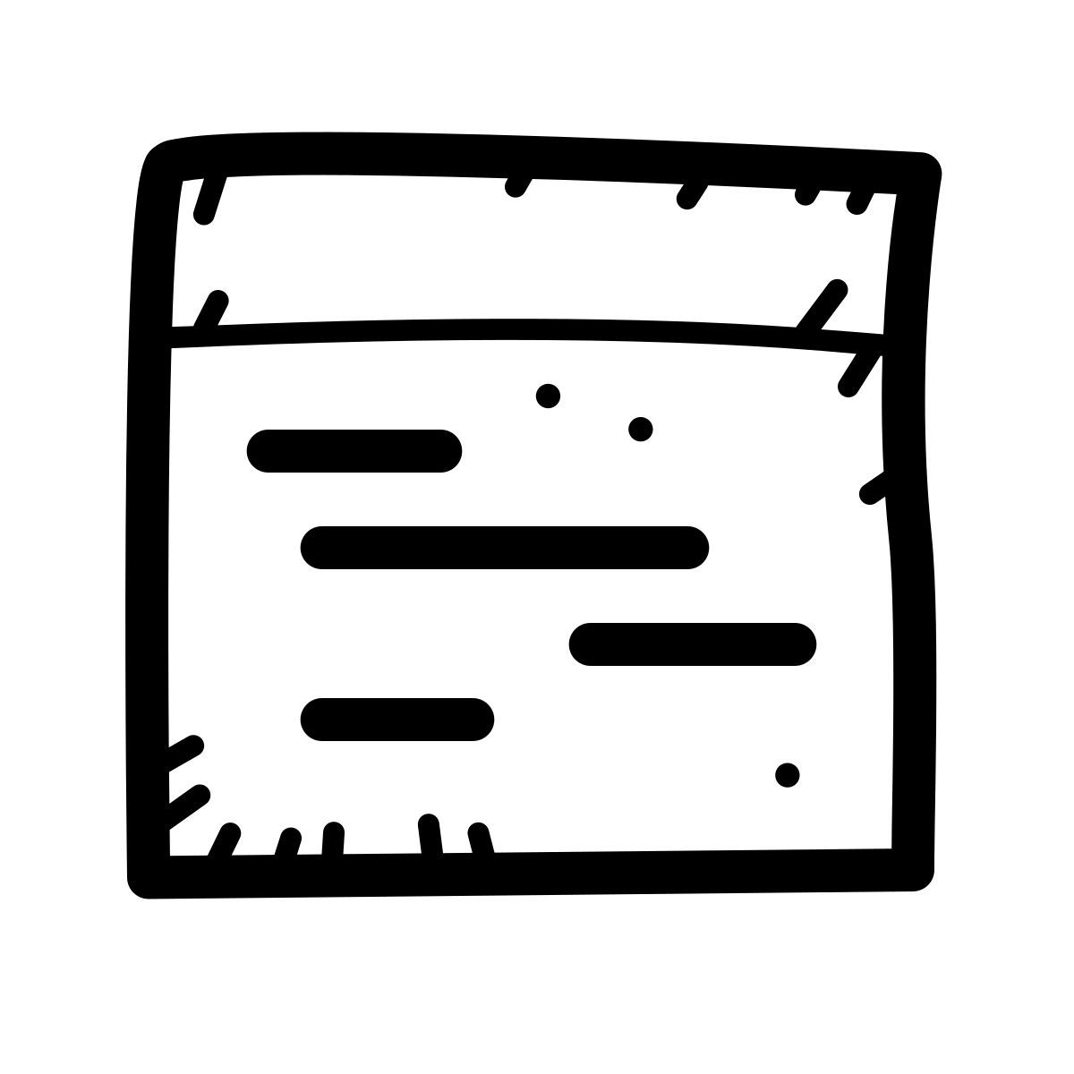 quill style skizzieren icon