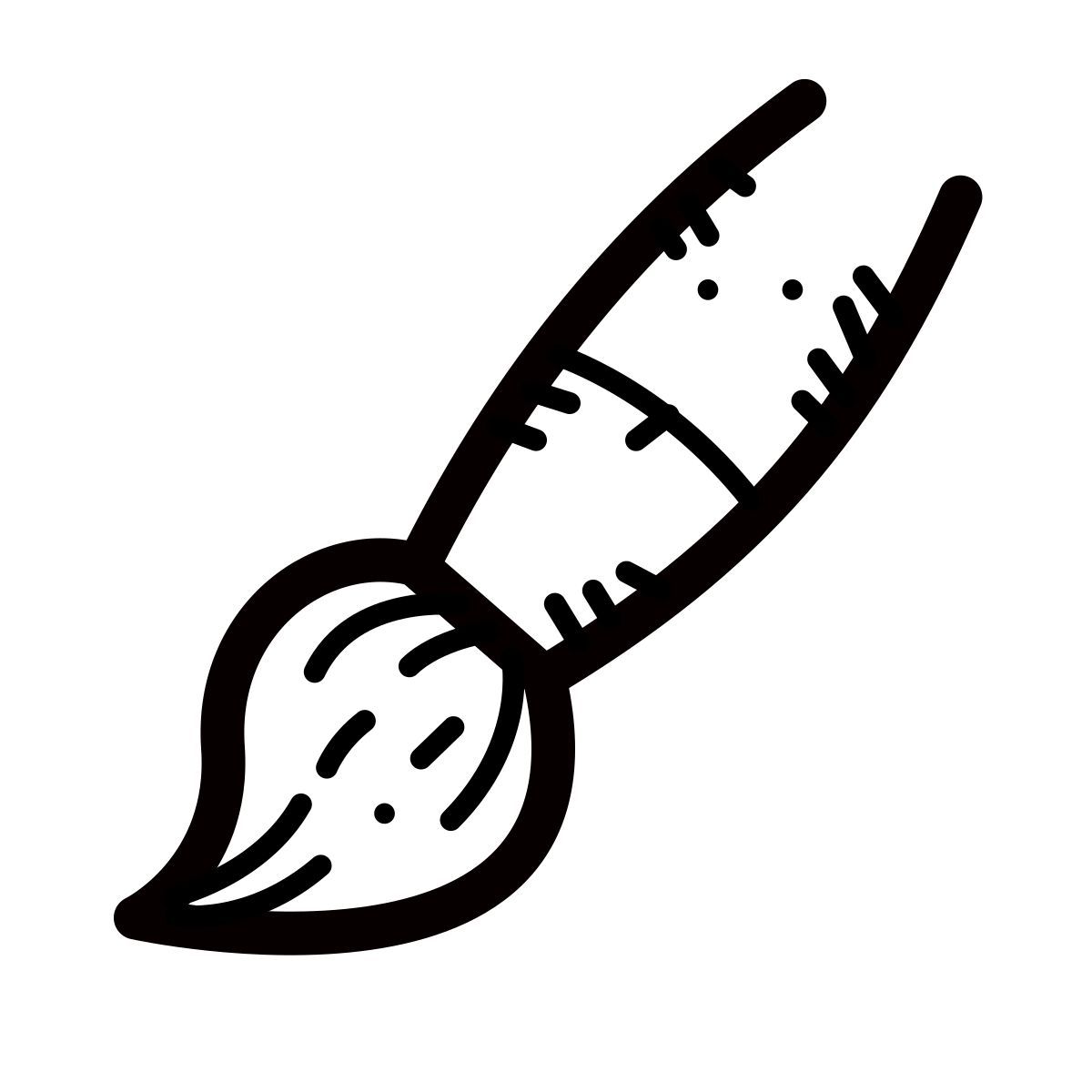 quill style pincel icon