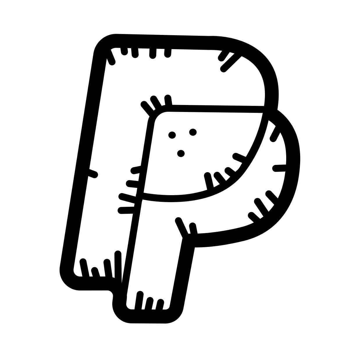 quill style paypal icon