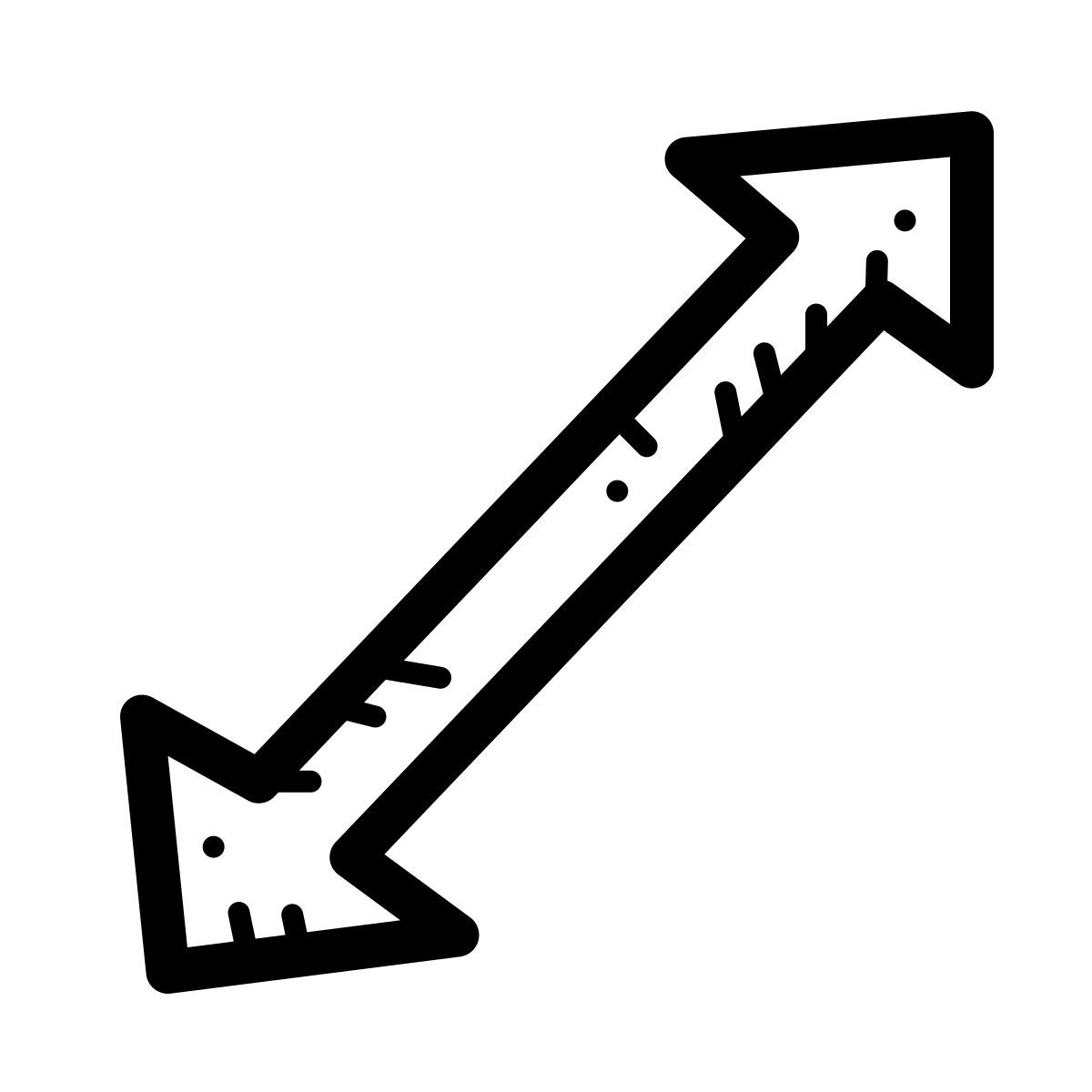 quill style cambiar tamaño diagonal icon