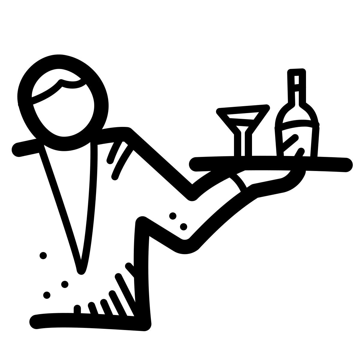 quill style recoger en restaurante icon