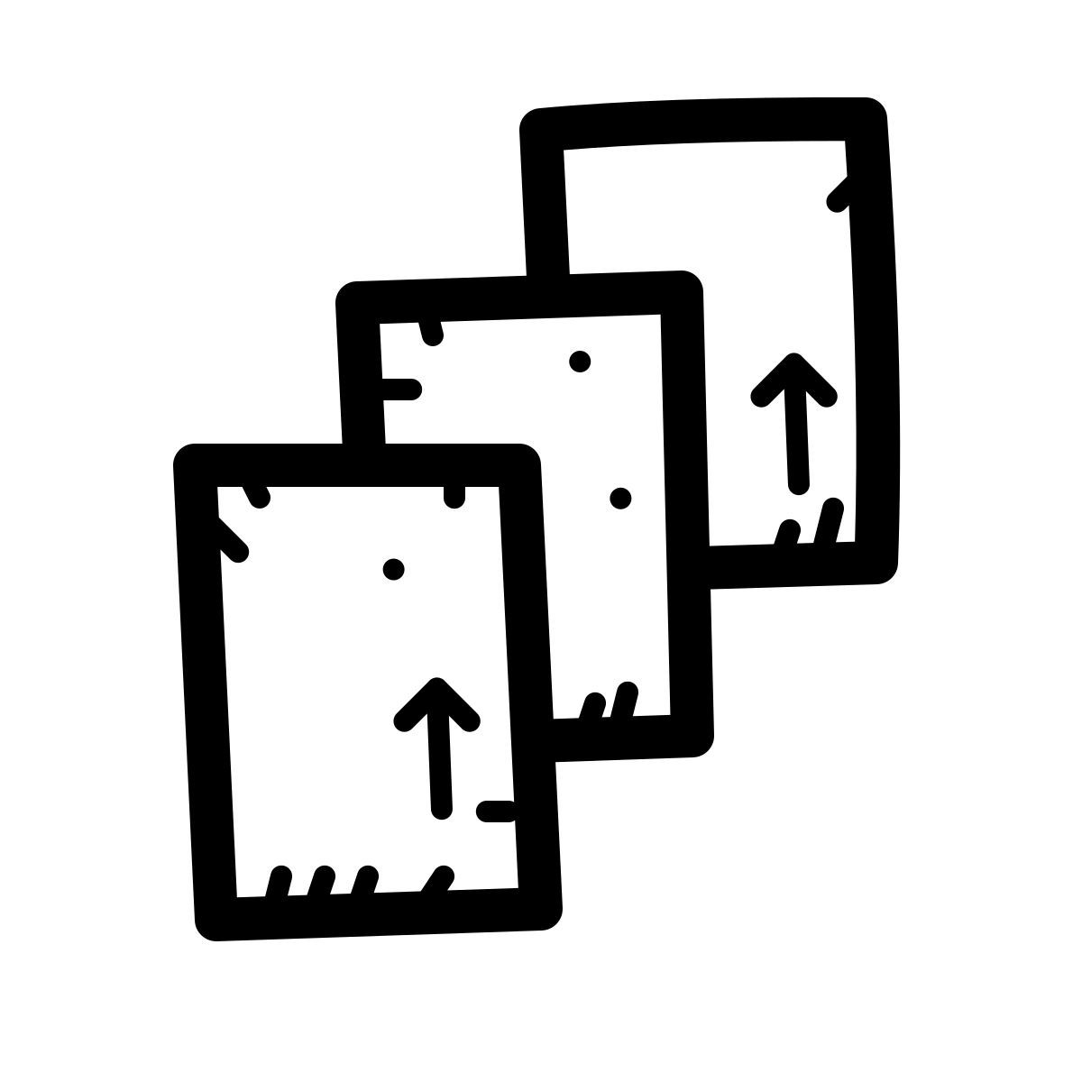 quill style für jede neue importierte datei trennen icon