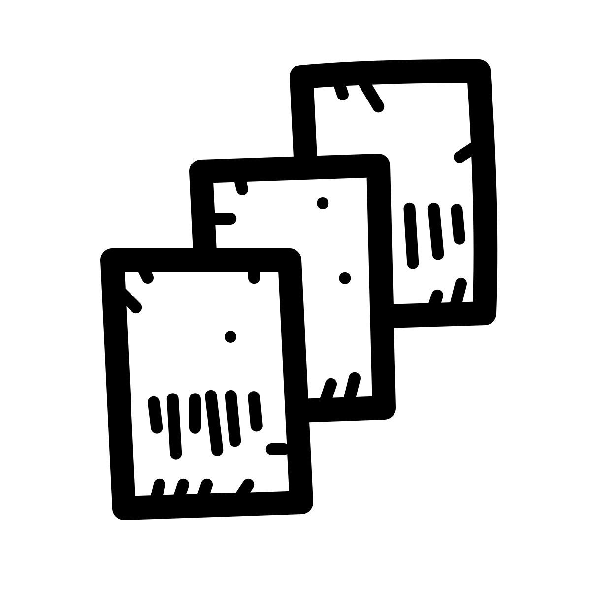 quill style separa usando un codice a barre icon