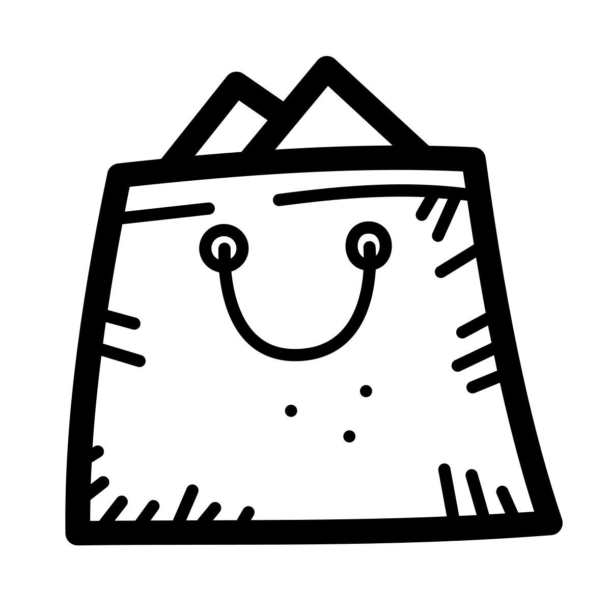 quill style bolsa llena icon