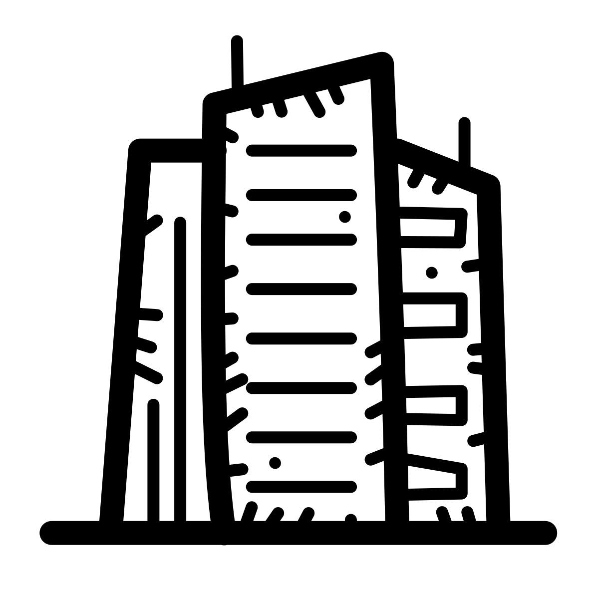 quill style 摩天大楼 icon