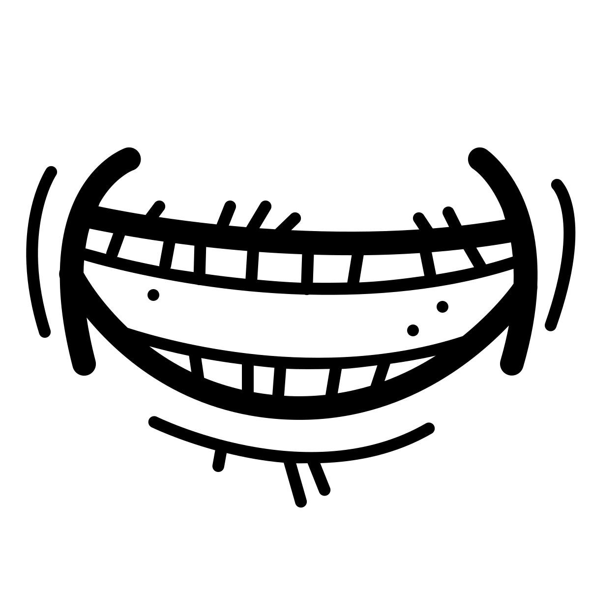 quill style boca sorridente icon