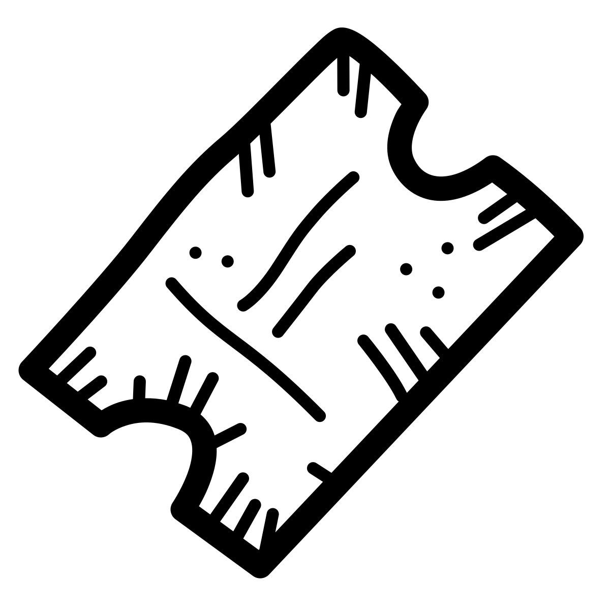 quill style ticket icon