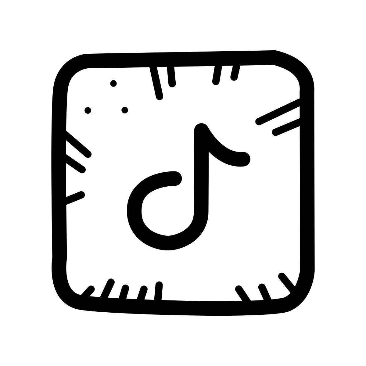 quill style tik의 톡 icon