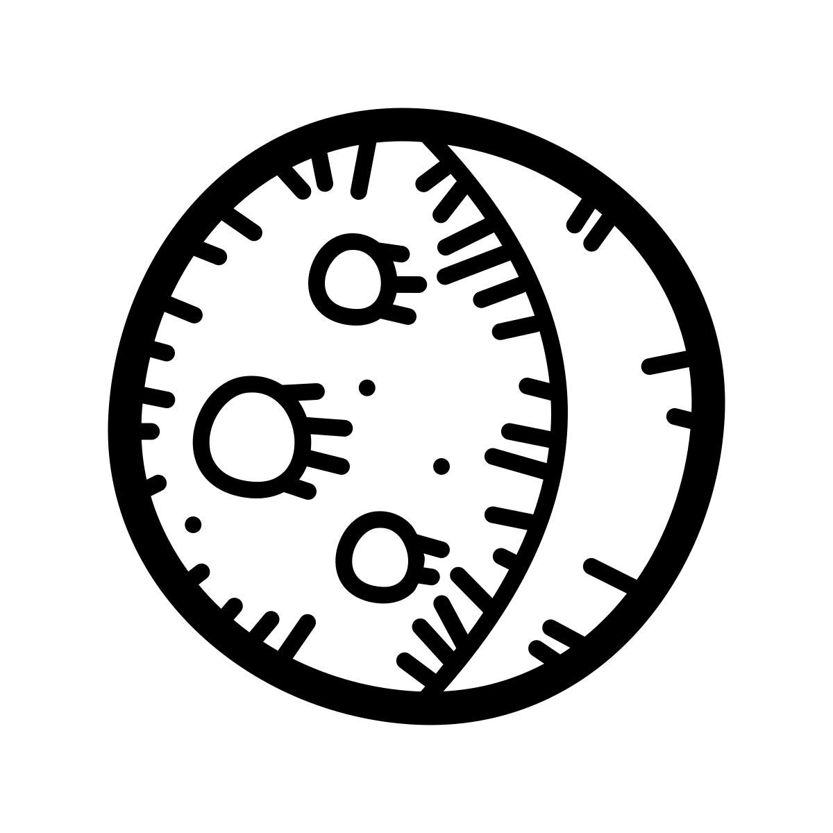 quill style luna crescente icon