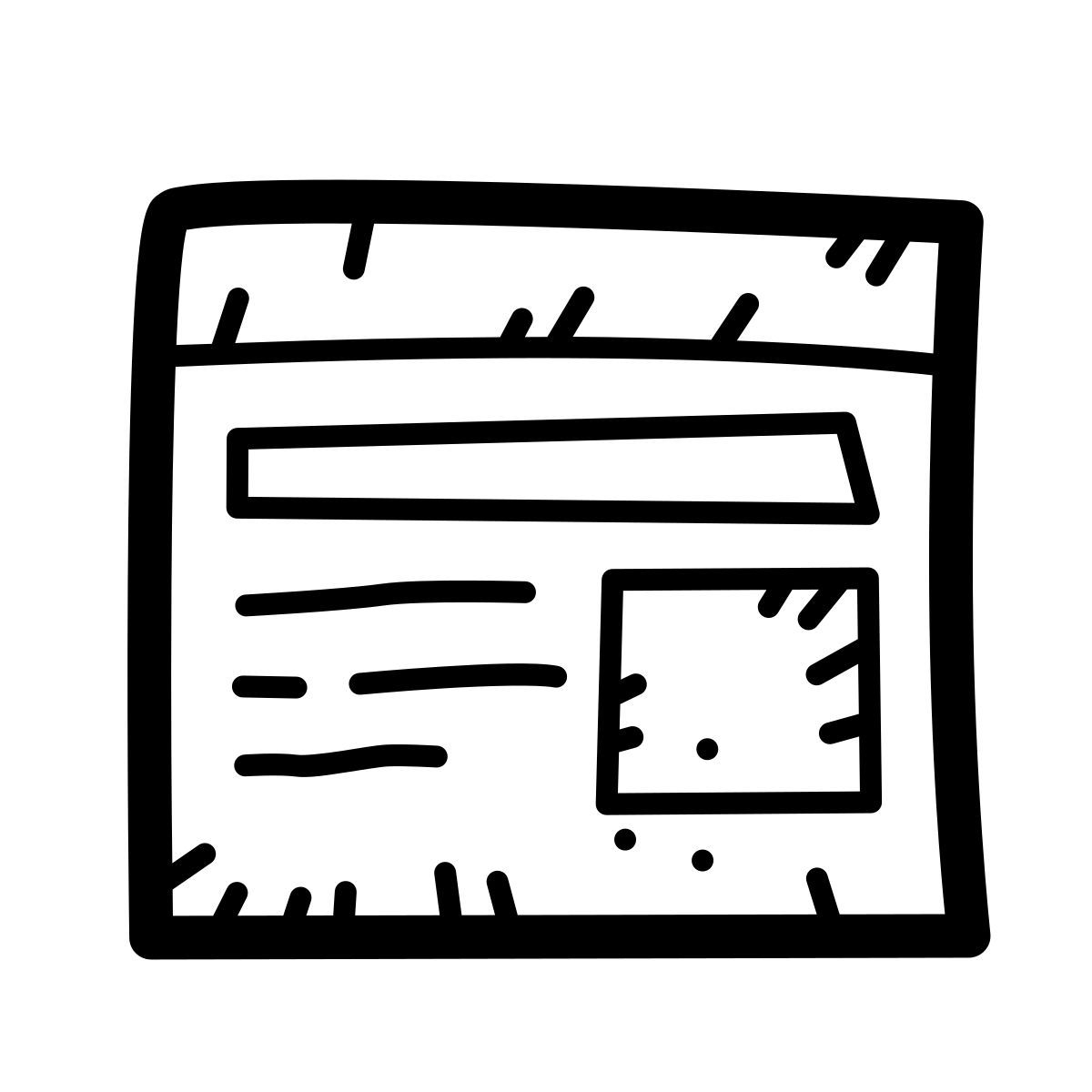 quill style web design icon